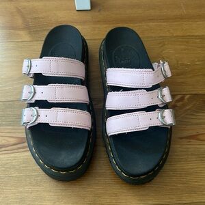 Dr. Martens Blaire Pink Platform Slide - size US 7